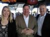 Roxanne, Ted (Diageo) & Rob (Breakthru Beverage) at the DIAGEO/Moet Hennessy USA OC Trade Show held at the Skye Bar.